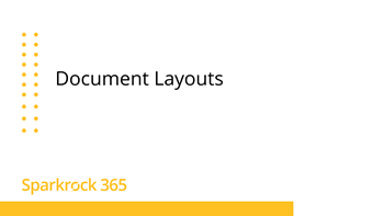 Document Layouts